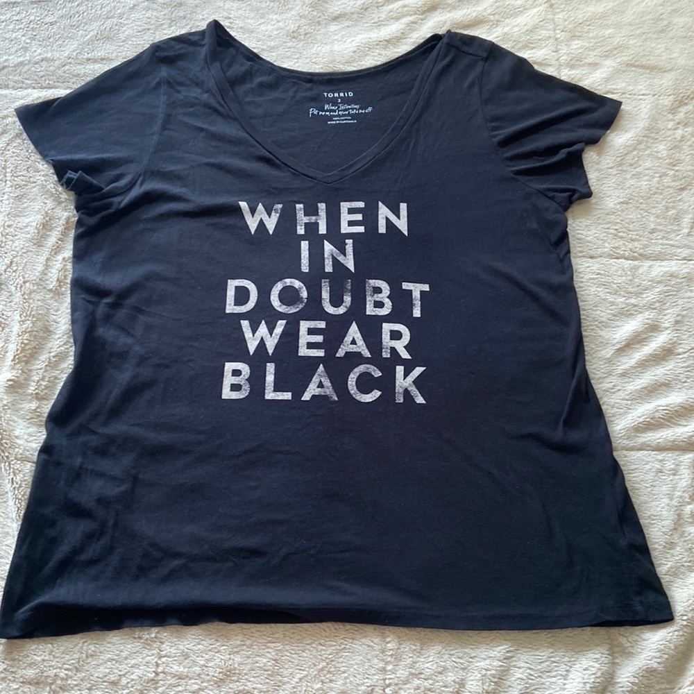 Torrid 100% cotton graphic Tee size 2